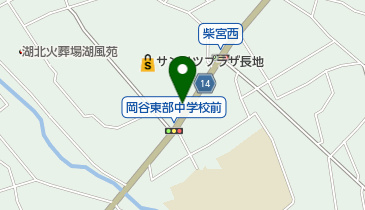 ピザーラ岡谷下諏訪店の地図画像