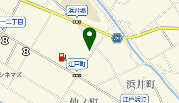 アフラック募集代理店下澤郊司の地図画像