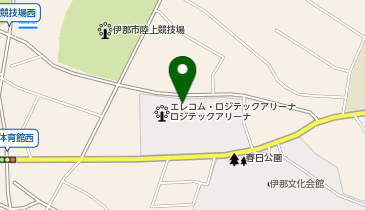 伊那市総合型地域スポーツクラブ(一般社団法人)の地図画像