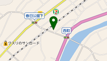 快生堂接骨院の地図画像