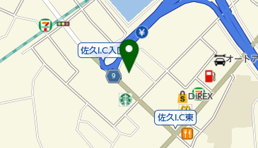 サーティー長野の地図画像