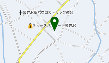 アンジェリカ軽井沢の地図画像