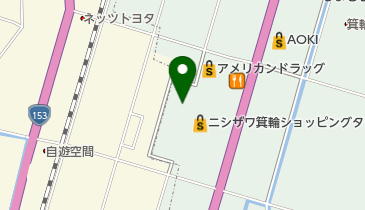 シーガルジャパンクリーニング箕輪店の地図画像