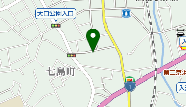 ヘアーサロンルート大口2店の地図画像