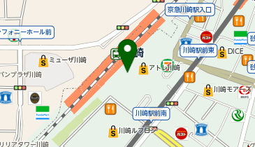 アトレ川崎の地図画像