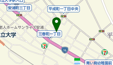 バゥ&ミュウクラブの地図画像