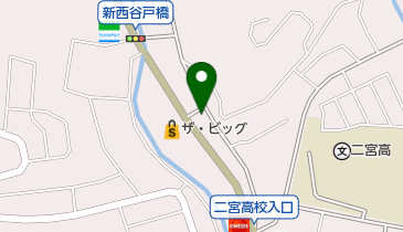 ヘアースタジオIWASAKI二宮店の地図画像