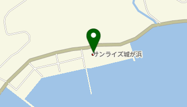サンライズ城が浜レストランしおさいの地図画像