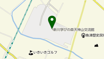 魚津市役所 新川学びの森天神山交流館の地図画像