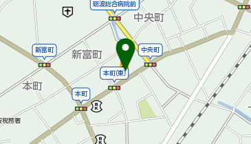 河合菓子舗の地図画像