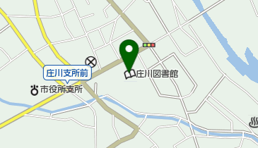 砺波市役所 文化施設 庄川生涯学習センターの地図画像