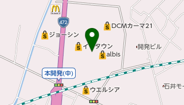 花まつ 大島店の地図画像