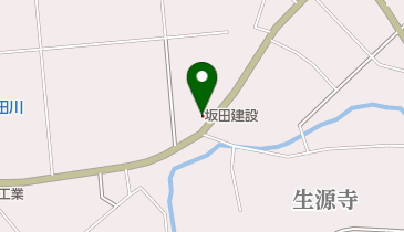 有限会社坂田建設の地図画像