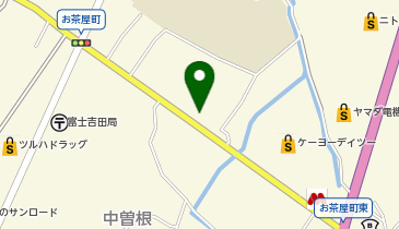 ハリカ富士吉田店の地図画像