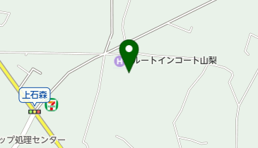 ピースライフ山梨の地図画像