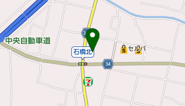 笛吹市 さかいがわ農産物直売所の地図画像