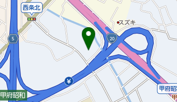 株式会社富貴堂甲府支店の地図画像