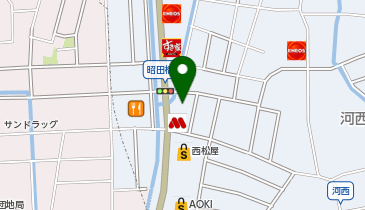 ボスカーズの地図画像