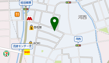 ヘアースタジオフルールの地図画像