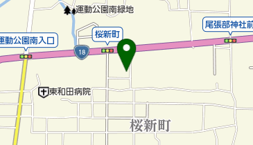 デイサービスセンターわくの地図画像