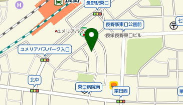 ヘアーデザインリズムの地図画像