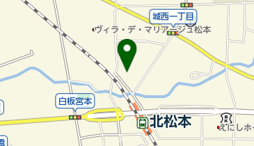 TAC松本校の地図画像