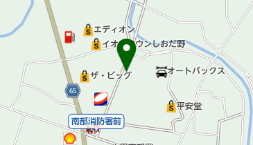 angeグリーンパーク上田店の地図画像