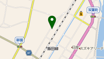 陶房とくさ(木賊)の地図画像