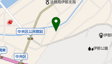 伊那市 センターテニスコートの地図画像