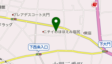 曙整骨院の地図画像