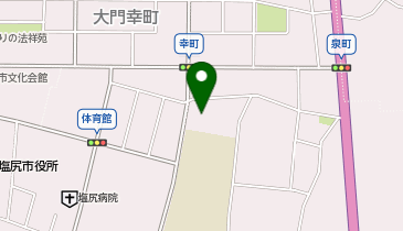 塩尻市 児童館 大門児童館の地図画像