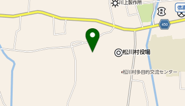 松川村 地域包括支援センターの地図画像