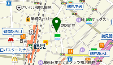 つるみ新栄堂薬局の地図画像