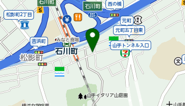 サロンドラフィネ元町本店の地図画像
