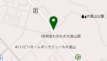 ぷちぱーる大倉山の地図画像