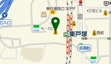 鎌倉こうえつモレラ東戸塚店の地図画像