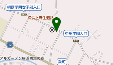 青葉ボディショップの地図画像