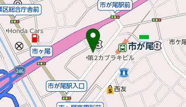 眠りのお部屋の地図画像