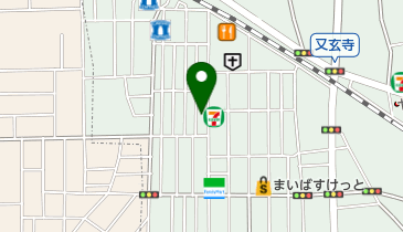 時計メガネ宝石の森の地図画像