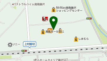 湘南モールカルチャーセンターの地図画像