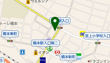 ヘアーサロンリューズの地図画像