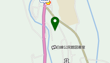 白山市南消防団 白峰分団の地図画像