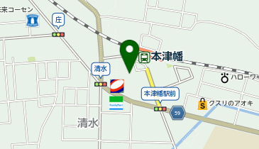 丸扇貸衣裳店の地図画像