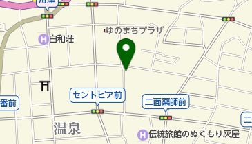はまやプロパン部の地図画像