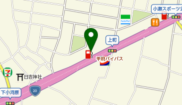 株式会社甲信マツダ バイパス小瀬店の地図画像