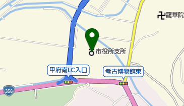 風土記の丘農産物直売所の地図画像