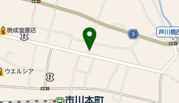 芦沢青果問屋の地図画像