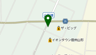 サラダ街道ショッピングセンターSNAPS信州山形店の地図画像