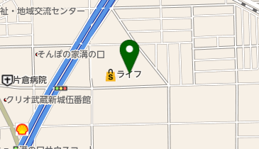 ビューティサロンRanの地図画像