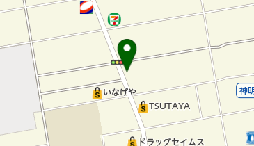 ビューティーフェイスプライムの地図画像